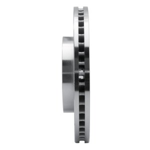 Mazda MPV Brake Rotor (1) - Front Left - R1 Concepts - Drilled & Slotted - Silver - `95-`06